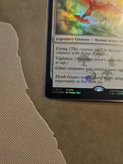 MTG NM 1x Promo Aang, Air Nomad -001- Foil Avatar: The Last Airbender: Eternal - Image 3