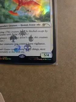 MTG NM 1x Promo Aang, Air Nomad -001- Foil Avatar: The Last Airbender: Eternal - Image 4