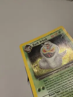 Team Rocket Dark Arbok Holo 2/82 Rare WOTC Pokemon Card TCG Original LP/MP - Image 4