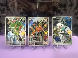 Pokemon TCG First Partner Illustration Collection Series 2 Unova GEN 5 Set NM L3 - Image 1
