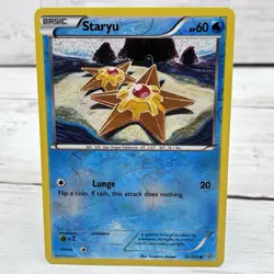 Pokemon TCG Staryu 32/160 XY Primal Clash Reverse Holo Common Eng 2015 60 HP - Image 1