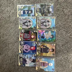 Vintage Japanese Naruto TCG/CCG Bandai- Lot Of Cards - Vintage Mixed Foil 2002 - Image 1