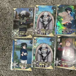 Vintage Japanese Naruto TCG/CCG Bandai- Lot Of Cards - Vintage Mixed Foil 2002 - Image 2