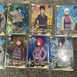 Vintage Japanese Naruto TCG/CCG Bandai- Lot Of Cards - Vintage Mixed Foil 2002 - Image 3