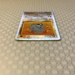 Rhyhorn 90/110 Legendary Collection 2002 Reverse Holo Pokemon Card TCG - Image 4