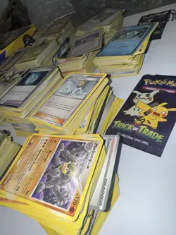 MASSIVE LOT OF POKEMON.2,100 Cards, Trick & Trade Packs, Unopened Battle Academy - Image 5