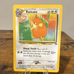 Pokemon TCG Southern Islands Raticate Card 6/18 - Image 1