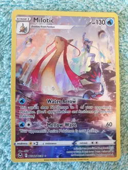 MILOTIC TG02/TG30 SW&SH SILVER TEMPEST POKEMON CARD - Image 1
