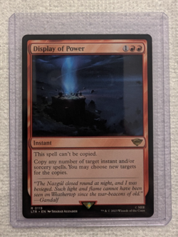 Display of Power (119) MTG Universes Beyond: The Lord of the Rings (M/NM) - Image 1