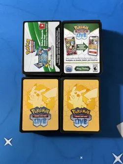 380 Pokemon Online Code Cards PTCGO Bulk Lot From Many Mixed Sets Unused New - Image 1