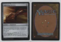 Lightning Greaves Magic: Commander Format 2019 Edition #217 0b0g - Image 3