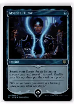 Mystical Tutor 6 Signature Spellbook: Jace Foil LP - Image 1