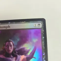 MTG Magic The Gathering War of Sparks Open House Promo Foil 98 Liliana's Triumph - Image 4