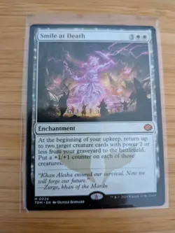MTG Smile at Death 0024 Tarkir: Dragonstorm M/NM Free UK P&P - Image 1