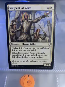 MTG Sergeant-at-Arms Dominaria 032/269 Regular Common - Image 1