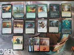 Magic the Gathering (Lot of 107) Ikoria Lair of Behemoths Lot Cube Commander - Image 1