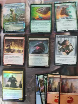 Magic the Gathering (Lot of 107) Ikoria Lair of Behemoths Lot Cube Commander - Image 3