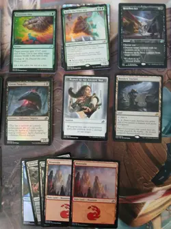 Magic the Gathering (Lot of 107) Ikoria Lair of Behemoths Lot Cube Commander - Image 4