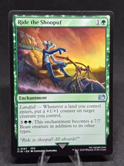 MTG Ride the Shoopuf 0197 Final Fantasy Uncommon NM - Image 1