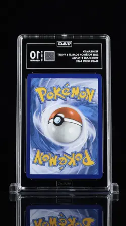 TAG 10 POKEMON WHITE FLARE 173/086 RESHIRAM EX SIR GEM MINT ENGLISH SCORE 983 - Image 2