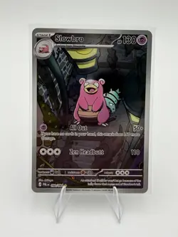 Slowbro 090/084 Mega Evolution Pitch Black Illustration Rare Full Art NM - Image 1
