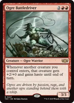 Ogre Battledriver [Tarkir: Dragonstorm] MTG - Image 1