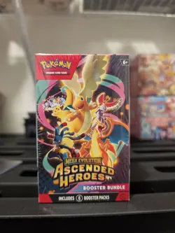 Pokemon Mega Evolution Ascended Heroes Booster Bundle Sealed 6 Pack Box - Image 1