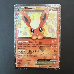 Pokemon TCG Flareon EX RC6/RC32 Generations Ultra Rare - Image 1