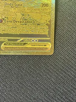 Pokemon Mega Zygarde EX 124/088 Gold Full Art Holo Secret Rare HP 310 SPA - Image 5