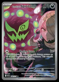 Cynthia's Spiritomb 244/217 Illustration Rare Ascended Heroes Pokemon Holo NM - Image 1