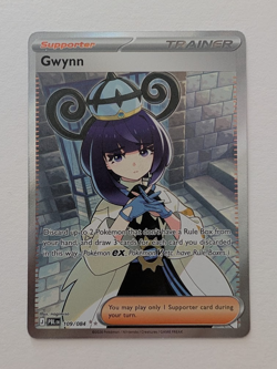Pokemon TCG Gwynn, Pitch Black 109/084, Ultra Rare, NM - Image 1