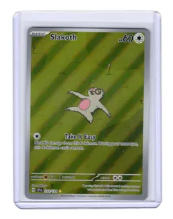 Slakoth 212/191 Illustration Rare Surging Sparks Pokemon Holo Near Mint - Image 1