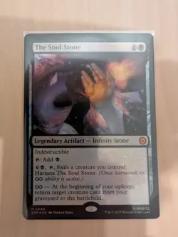 MTG, The Soul Stone Foil, NM, Marvel's Spider-Man, (#0066), Mythic - Image 1