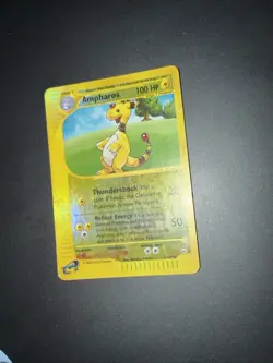 Ampharos Aquapolis 1 Reverse Holo 1/147 Pokemon - Image 1