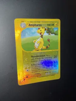 Ampharos Aquapolis 1 Reverse Holo 1/147 Pokemon - Image 2