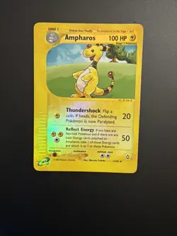 Ampharos Aquapolis 1 Reverse Holo 1/147 Pokemon - Image 4