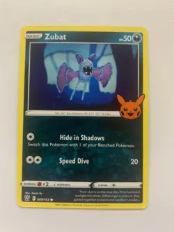 Zubat Trick or Trade 089/163 2021 Pokemon TCG - Image 1