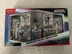 Pokemon TCG Prismatic Evolutions Premium Figure Collection Factory Sealed - Image 1