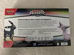 Pokemon TCG Prismatic Evolutions Premium Figure Collection Factory Sealed - Image 2