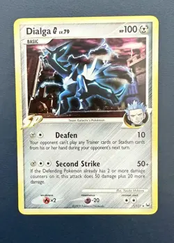 Dialga G - 7/127 - Pokemon TCG Platinum Holo LP - Image 1