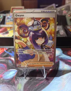 Pokemon TCG Pitch Black - Gwynn Trainer SIR - 119/084 - NM - Image 1