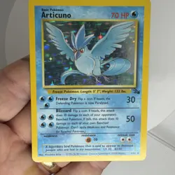 Articuno 2/62 Pokemon Fossil Holo - Image 3