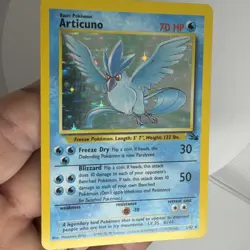 Articuno 2/62 Pokemon Fossil Holo - Image 4