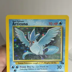 Articuno 2/62 Pokemon Fossil Holo - Image 5