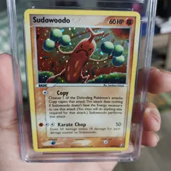 2005 Pokemon EX Unseen Forces Holo Sudowoodo #15 CGC 9 MINT - Image 4
