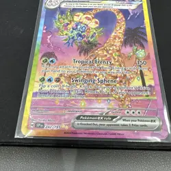 The Pokemon Company Alolan Exeggutor ex 242/191 Surging Sparks SIR Holo ENG - Image 2