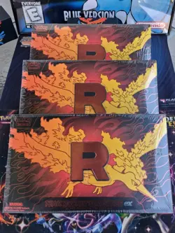Pokemon Team Rocket’s Moltres ex UPC Factory Sealed Lot Of 3 - Image 1