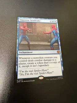 x1 Impostor Syndrome M MTG Marvel's Spider-Man M/NM, English IN HAND - Image 1