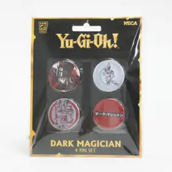 Yu-Gi-Oh Dark Magician 4 Pin Set SEALED. Pin Badge Set By Neca - Image 1