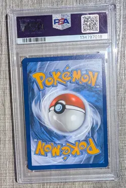 2025 POKEMON BLK EN-BLACK BOLT BLACK WHITE RARE #171 VICTINI PSA 9 - Image 2